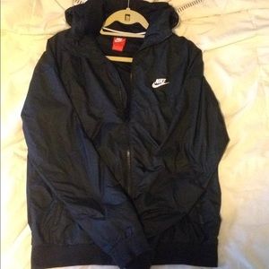 Nike Black Windbreaker